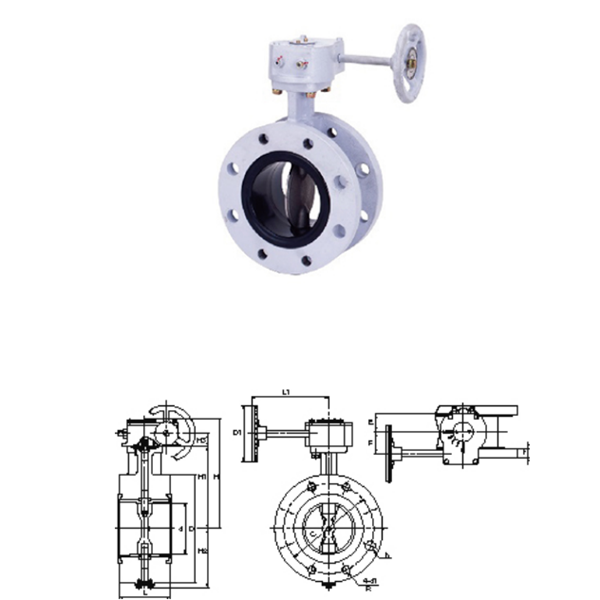 KITZ開滋齒輪型，法蘭型10K蝶閥G-10DJFU-250A