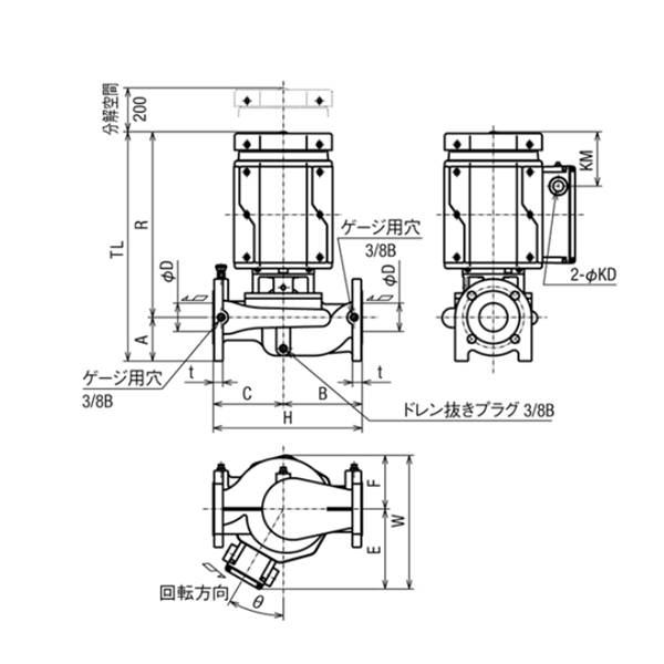 HITACHI-IES日立電動泵JDS 50X40M-50.4