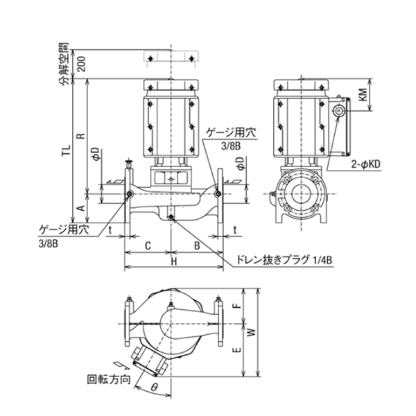 HITACHI-IES日立電動泵JDS 50X40M-50.4
