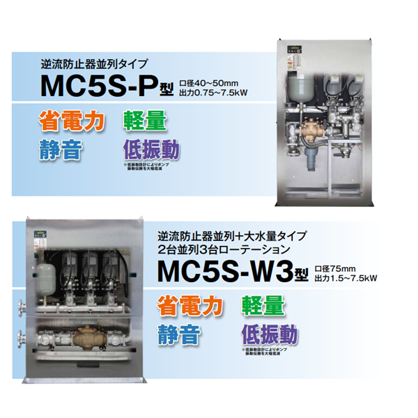 TERAL泰拉爾直連供水增壓泵MC5S-3232-1.1S2D