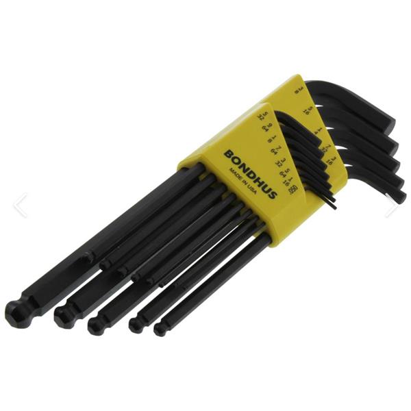 美國Bondhus波頭六角端L型扳手HLX13G