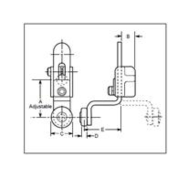 德國(guó)joslynclark可調(diào)直型 EL120 60400