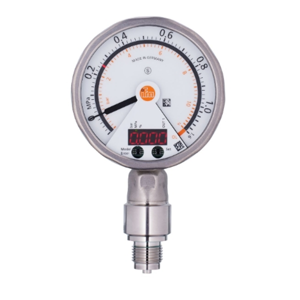 德國(guó)IFM易福門帶模擬顯示屏的齊平式壓力傳感器PG2439 PG-1-1-REB12-MFRKG/US/ /P