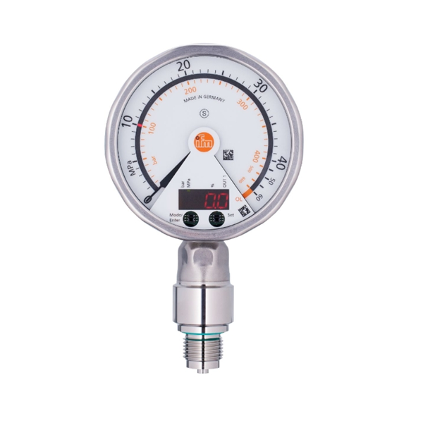 德國(guó)IFM易福門帶模擬顯示屏的齊平式壓力傳感器PG2439 PG-1-1-REB12-MFRKG/US/ /P