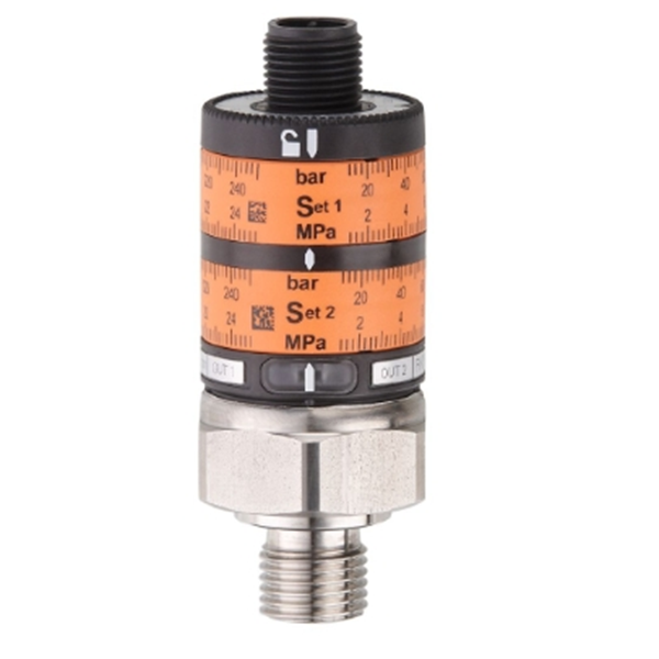 德國IFM易福門帶直觀開關(guān)點設(shè)定的壓力傳感器PK6530 PK-400-SFG14-HCPKG/US/ /W