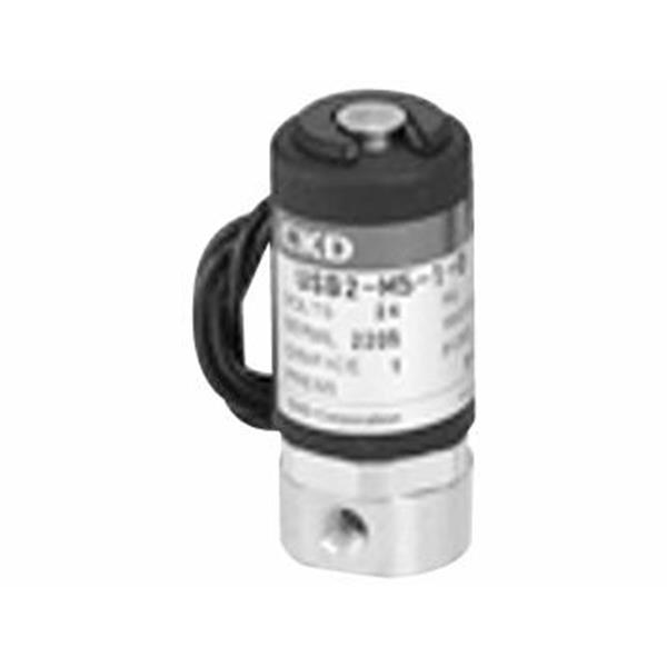 CKD喜開理多種流體小型直動(dòng)式2通電磁閥USB2-M5-1-0-AC200V