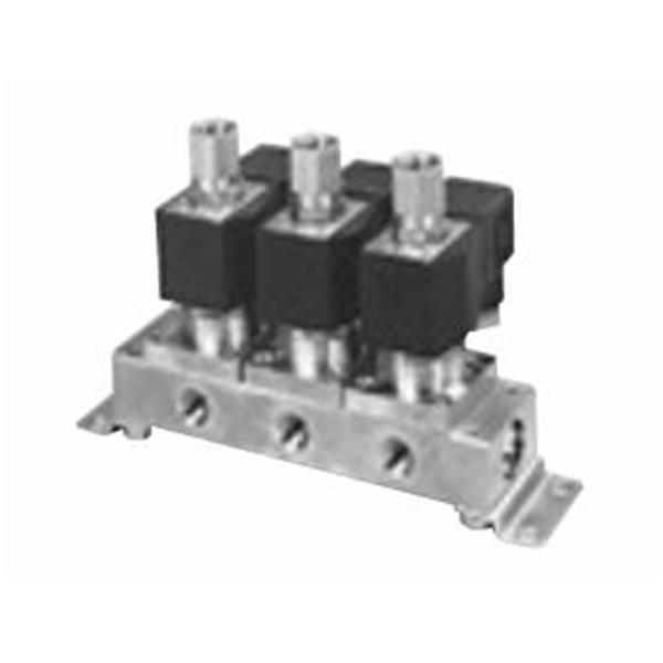 CKD喜開理多種流體直動式2通電磁集成閥GAG433G-5-10-DC 100V