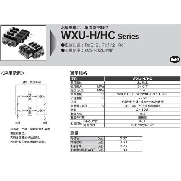 CKD喜開理水集成單元WXU-H-3-L-15-04-A0P0